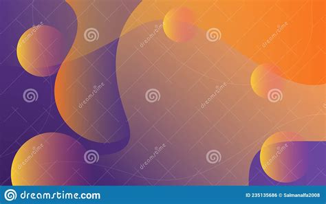 Modern Abstract Purple Orange Background. Vector Abstract Graphic Design Banner Pattern ...