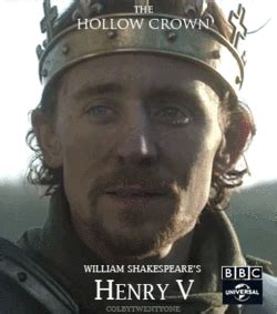 Tom Hiddleston as Henry V in The Hollow Crown gif | Tom hiddleston, Tom hiddleston benedict ...