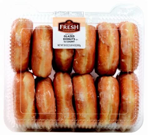 Bakery Fresh Goodness Glazed Donuts, 12 ct - Harris Teeter