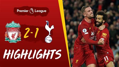 Liverpool 2-1 Spurs | Late Salah penalty wins it for Reds | Highlights - YouTube