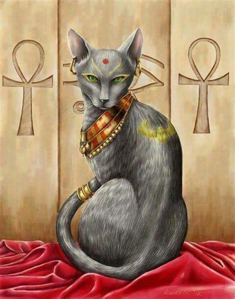 Pin by ANA HERNANDEZ on gods and goddesses. | Egyptian cat goddess, Egyptian cats, Ancient egypt art