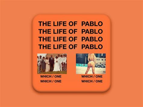 Album Covers - The Life of Pablo by Eduardo Zmievski on Dribbble