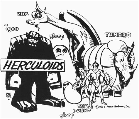 The Dork Review: Herculoids by Alex Toth