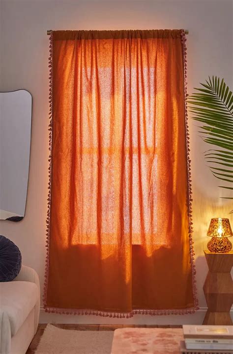 "Thelinenduvet!! This curtain is made of Best Quality 200 TC Cotton Fabric.Fringed window panel ...