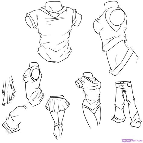 Tutorial Page | Drawing anime clothes, Drawings, Manga drawing