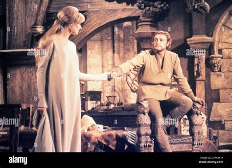 VANESSA REDGRAVE and RICHARD HARRIS in CAMELOT (1967), directed by JOSHUA LOGAN. Credit: WARNER ...