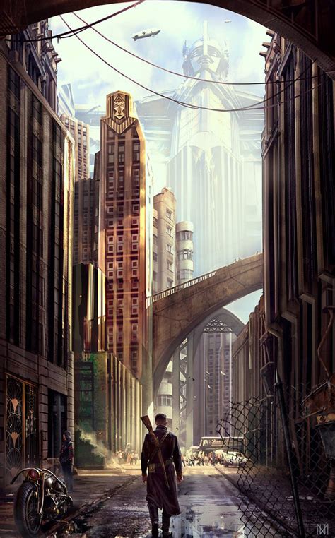 The Dieselpunk Flim-Flam — dieselfutures: Dieselpunk City by Nagy Nobert ...