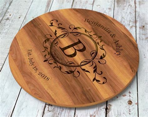 Lazy Susan Turntable Personalized Centerpieces & Table Décor Home & Living trustalchemy.com