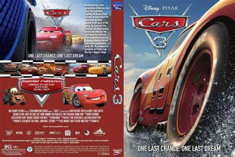 Cars 3 (2017) DVD Custom Cover | Custom dvd, Dvd cover design, Dvd covers