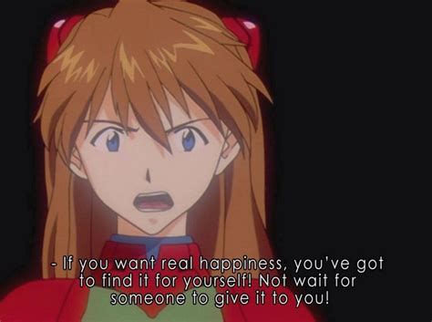 qotd 12/7/18. Yep, today's quote is from anime. Asuka Langley | Neon evangelion, Evangelion art ...