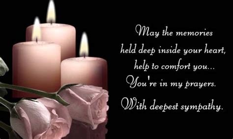 You Are In My Prayers. | Sympathy quotes, Sympathy messages, Sympathy ...