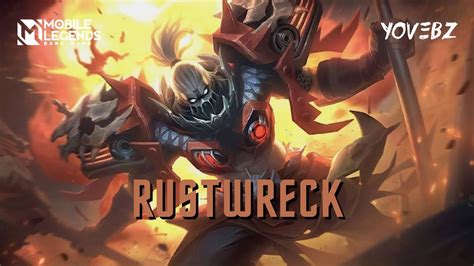 Rustwreck Live Wallpaper | Terizla Season Skin | Mobile Legends Bang ...