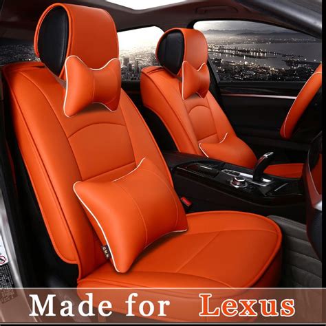 Leather Car Seat Cover for Lexus CT200h IS200t/250 sport 300 ES300h/200/250/350 LX570 GS300h/250 ...