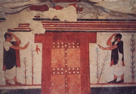 Italy: the painted Etruscan tombs of Tarquinia- perhaps Italy’s most ...