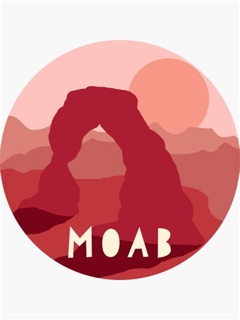"Arches Moab Utah Vintage" Sticker for Sale by Solvers199Shio | Redbubble