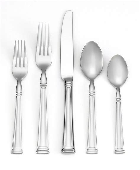 Lenox Flatware 18/10, Esquire 65 Piece Set - 815485 - 882864264909 | Lenox flatware, Flatware ...