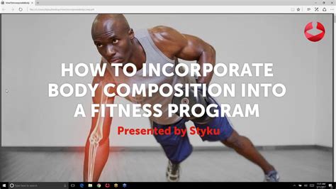 How to Incorporate Body Composition into Your Fitness Program - YouTube