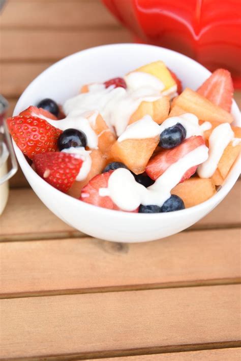 Easy Fruit Salad Dressing