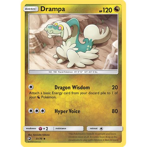 Verified Drampa - Dragon Majesty Pokemon Cards | Whatnot