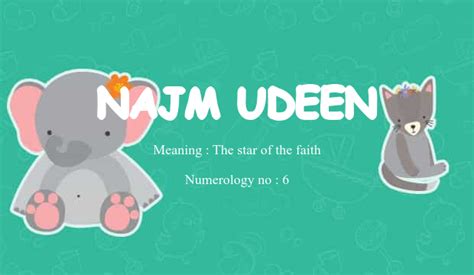 Najm Udeen Name Meaning