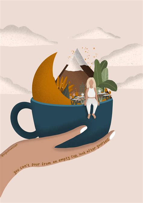 Empty Cup - Print (A4) – To You From Steph