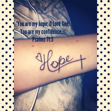 Hope Tattoo | Hope tattoo, Tattoo quotes, Tattoos