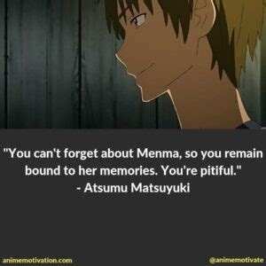 A Collection Of The BEST Anohana Quotes You’ll Understand As An Anime Fan