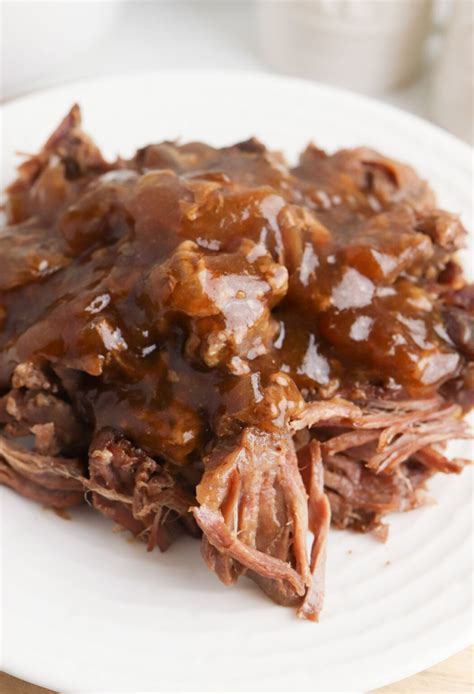 Tender and Juicy Slow Cooker Steak and Gravy - Dine Dream Discover