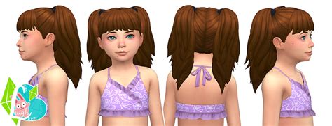 Sims 4 maxis match pigtails - doggylib