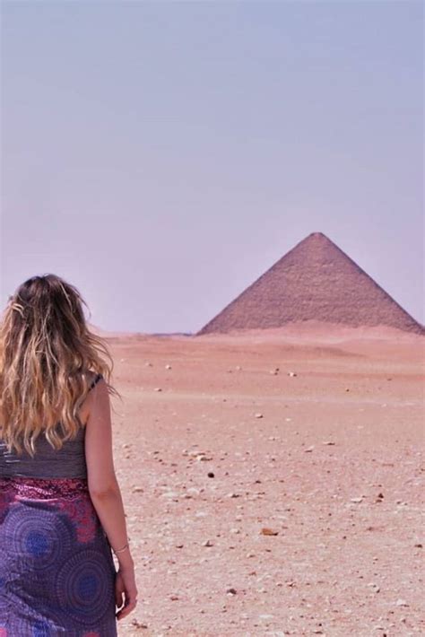 The Red Pyramid in Dahshur, Giza, The Forgotten Miracle. It's the third largest pyramid in Egypt ...