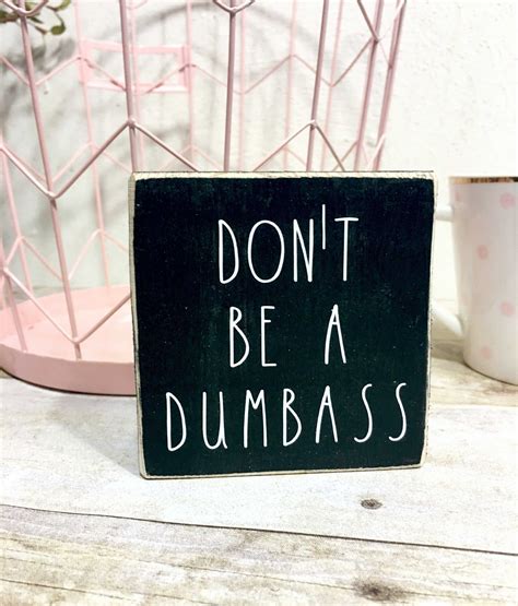 Funny Desk Accessories Funny Office Desk Signs Don't Be | Etsy | Desk sign, Desk accessories ...