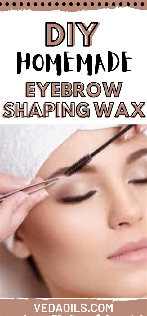 Wax Your Own Eyebrows: How to Make Eyebrow Wax at Home | Waxed eyebrows ...