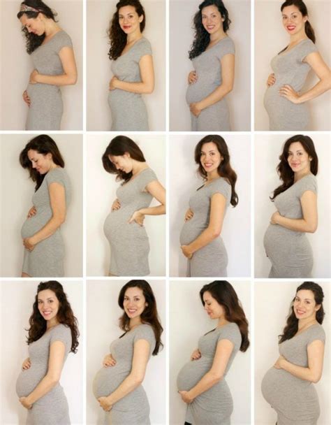 babybauchfotos-selber-machen-tipps-zeitraffer-schwangerschaft-monate | Pregnancy months, Baby ...