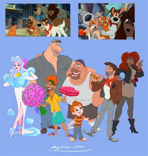 Disney Characters 'Humanimalized': Artist Turns Animal Characters Into Humans And Humans Into ...