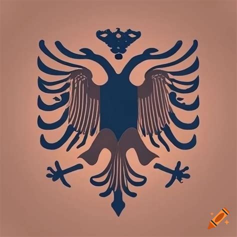 Military badge design for albania on Craiyon