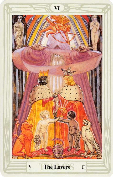The Thoth Deck by Aleister Crowley Aleister Crowley Tarot, Guine, Tarot ...