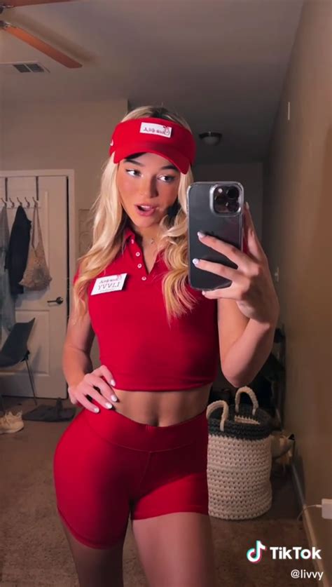 Livvy Dunne shows off her Halloween Costume - Hottest Female Athletes