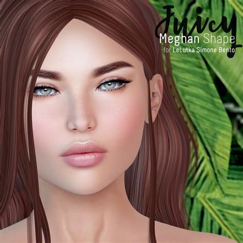Juicy – Meghan // LeLutka Simone Bento Shape – JuicyBomb Second Life Blog