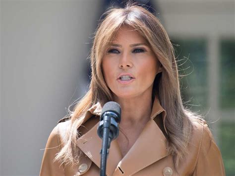 First Lady Melania Trump Hospitalized After Treatment For Kidney Condition : NPR