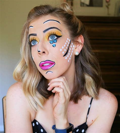 Fun & Easy Pop Art Makeup - Halloween Tutorial - Kindly Unspoken