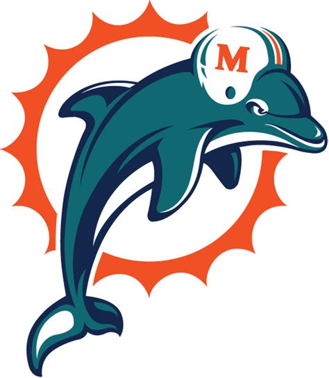 Miami Dolphins Logo - Primary Logo - National Football League (NFL) - Chris Creamer's Sports ...