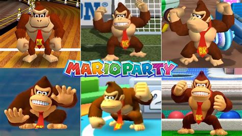 Evolution Of Donkey Kong In Mario Party Games (Playable) [1998-2018 ...