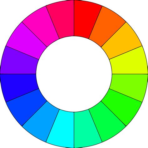 Rainbow Color Wheel Logo