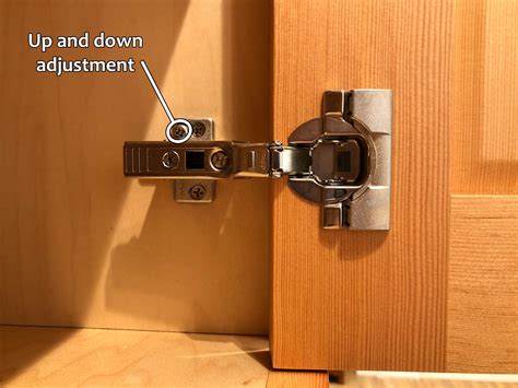 Blum Hinge Adjustment – Door Too High - Crown Point Cabinetry