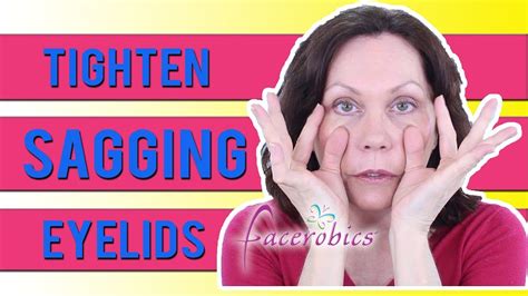 Tighten Sagging Eyelids with Facial Exercise | Facial exercises, Facial ...