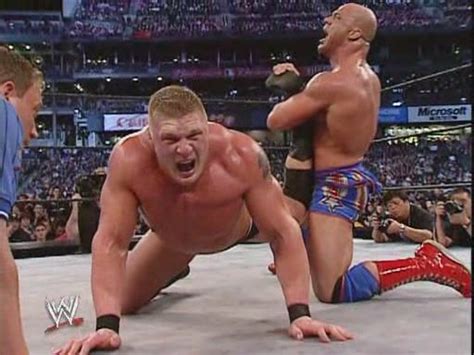 Brock Lesnar vs Kurt Angle | Wwf superstars, Wwe wrestlers ...