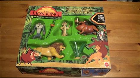 Kitwana's Toys #94: 1994 Mattel Disney The Lion King Action Figures Set #66378 Simba, Timon ...