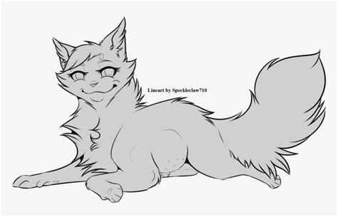 Arcanine Lineart Pregnant For Free Download - Warrior Cats Pregnant Queen, HD Png Download - kindpng