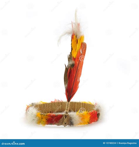 Colored Indian Head Feathers Stock Photo - Image of band, indian: 13740224