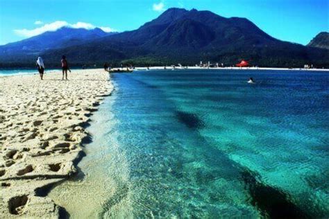 Camiguin Island is famous for its beautiful, sunny beaches